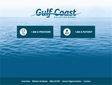 Tablet Screenshot of gulfcoastcollection.com